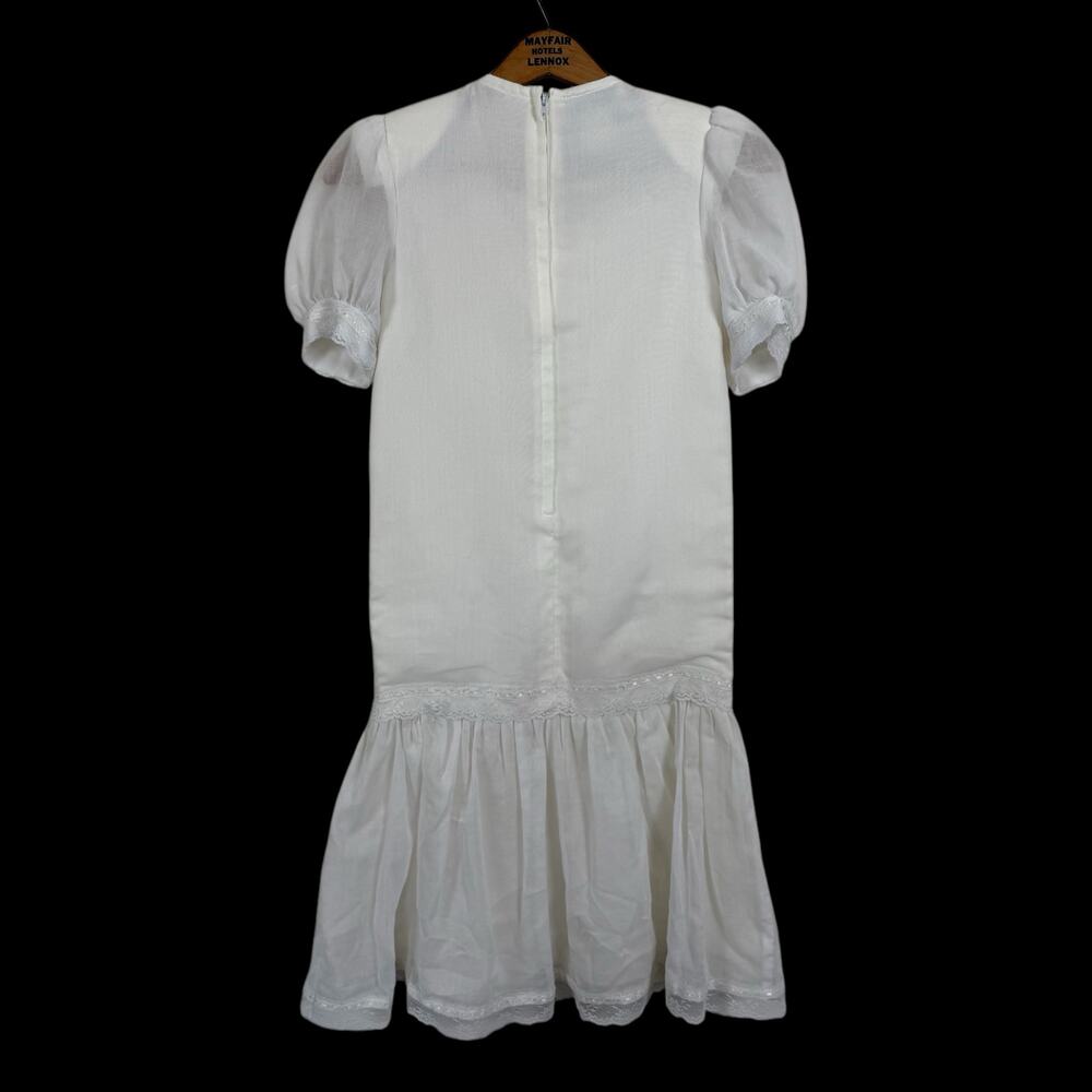 Vtg Gunne Sax by Jessica McClintock Girls Dress Sz 8 Prairie Communion Easter - Picture 6 of 8